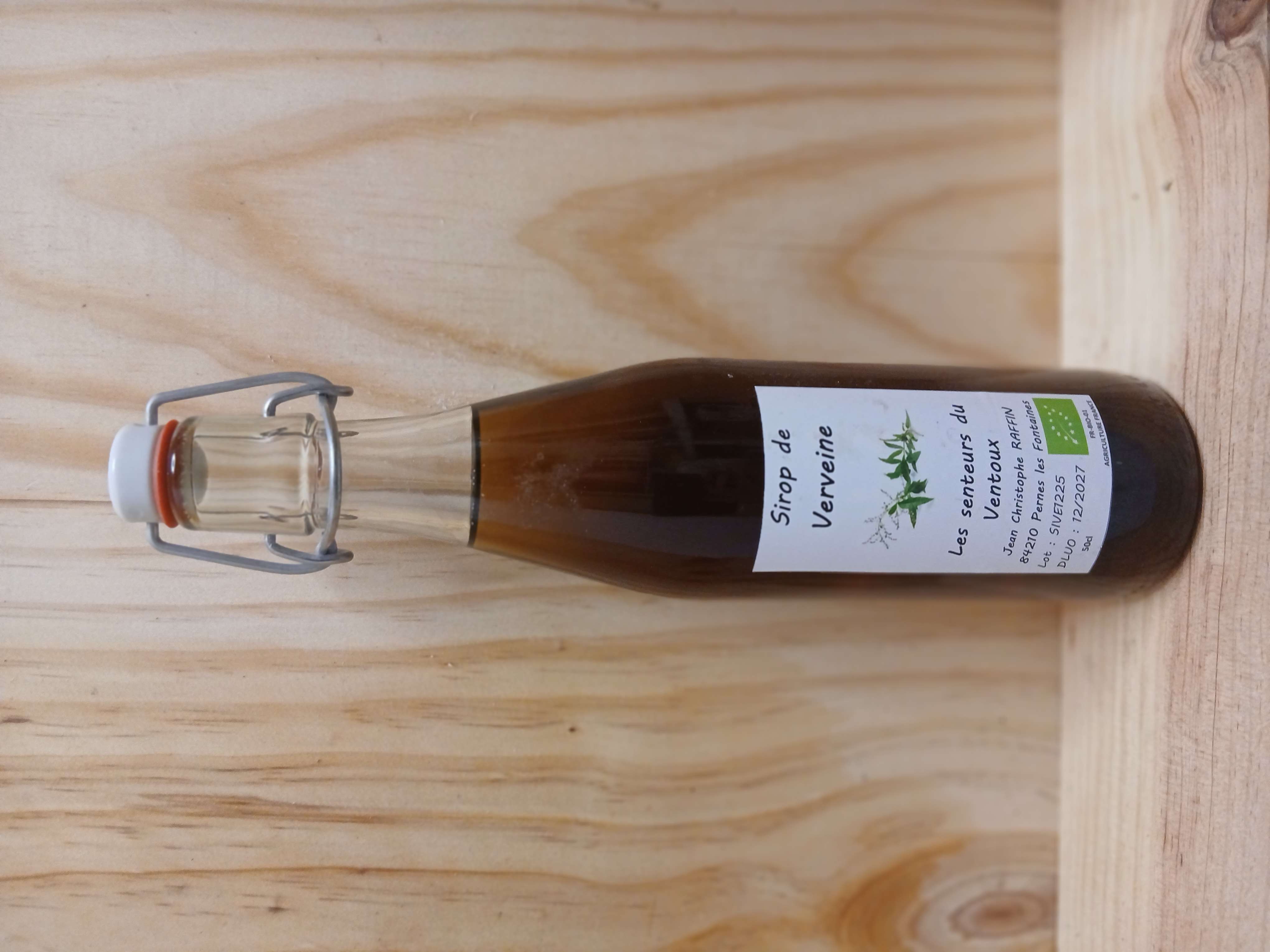 Sirop de Verveine - Senteurs du Ventoux
