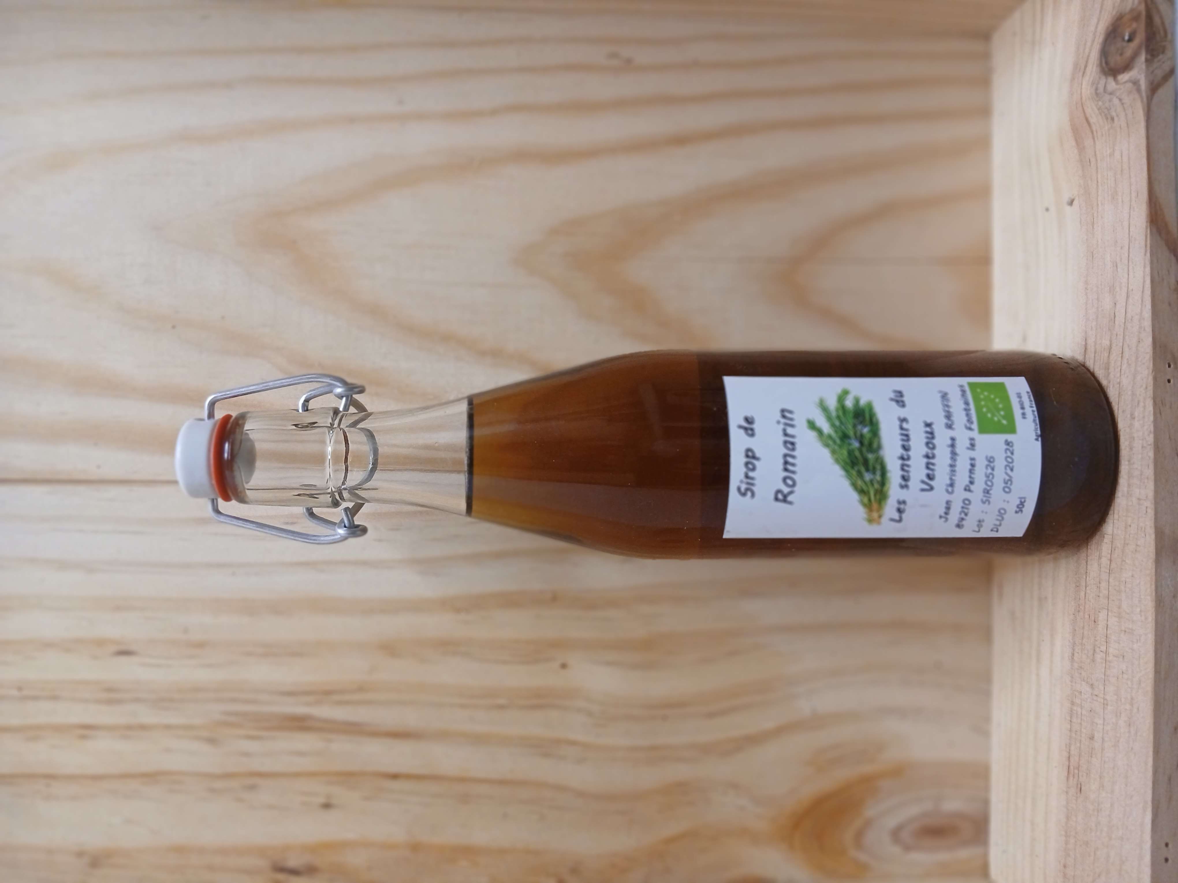 Sirop de Romarin - Senteurs du Ventoux