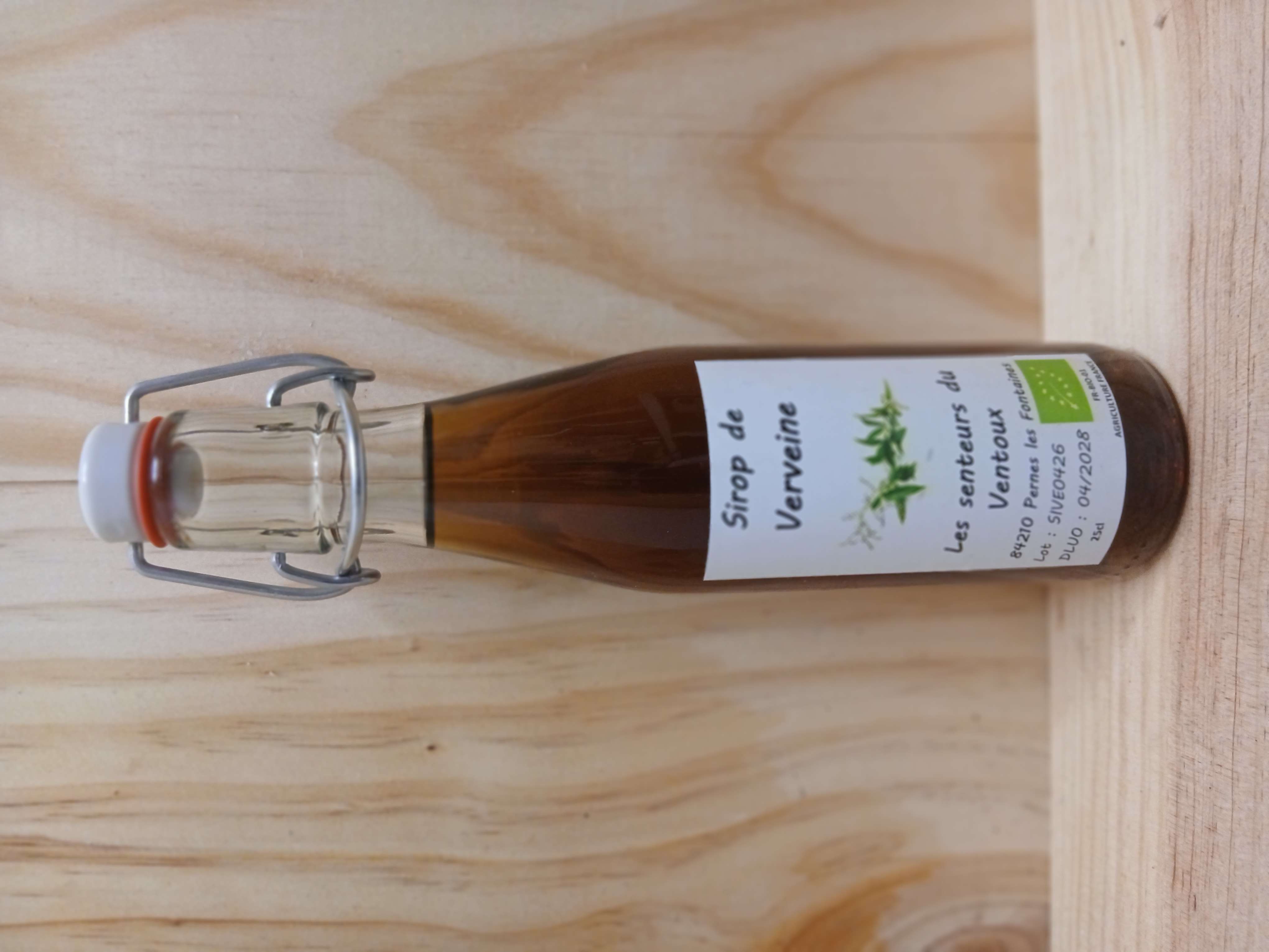 Sirop de Verveine - Senteurs du Ventoux