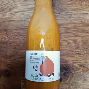 Soupe de Potimarron Chataigne - Local en Bocal