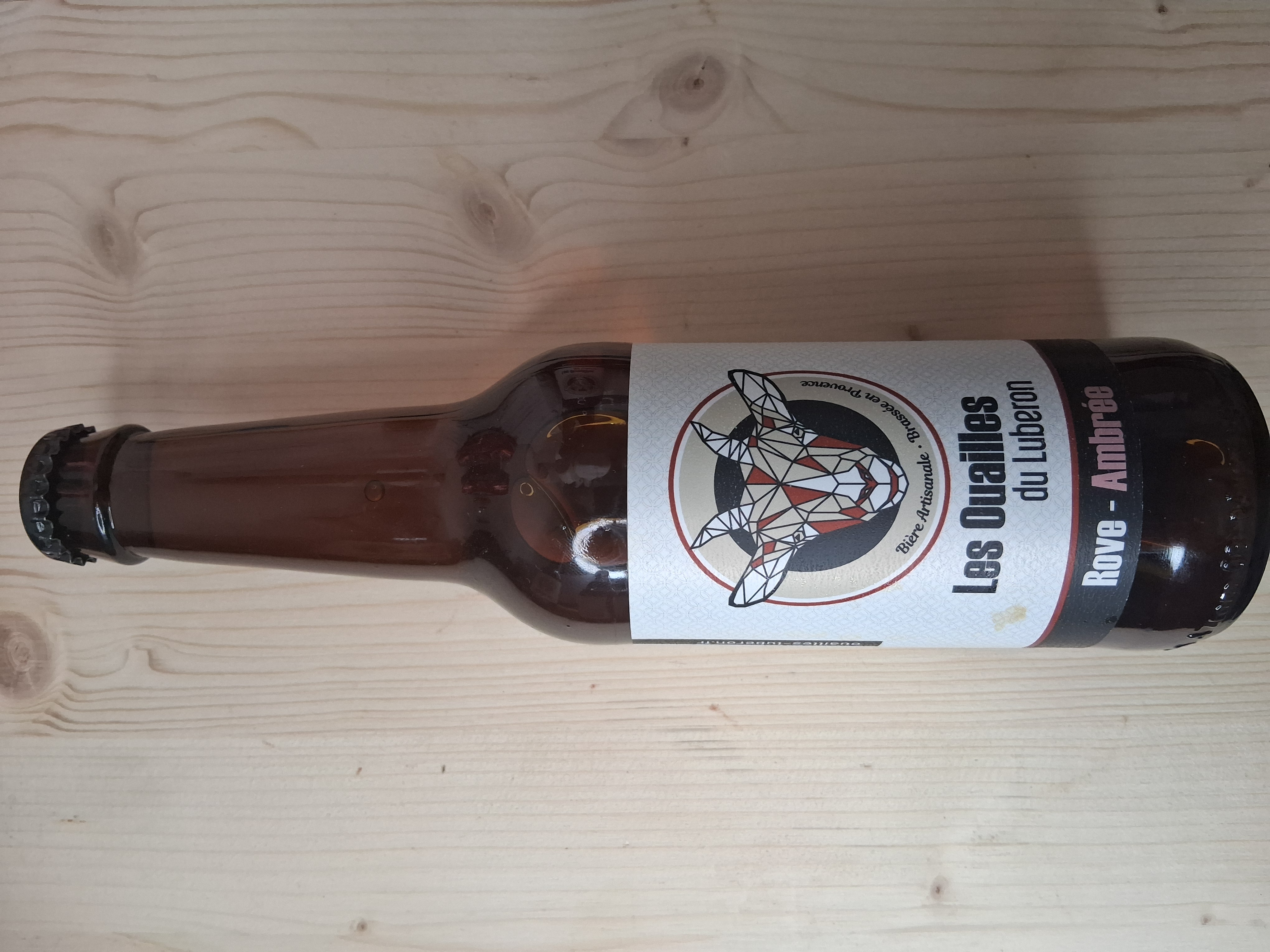 Bière Rove Ambrée - Les Ouailles du Luberon