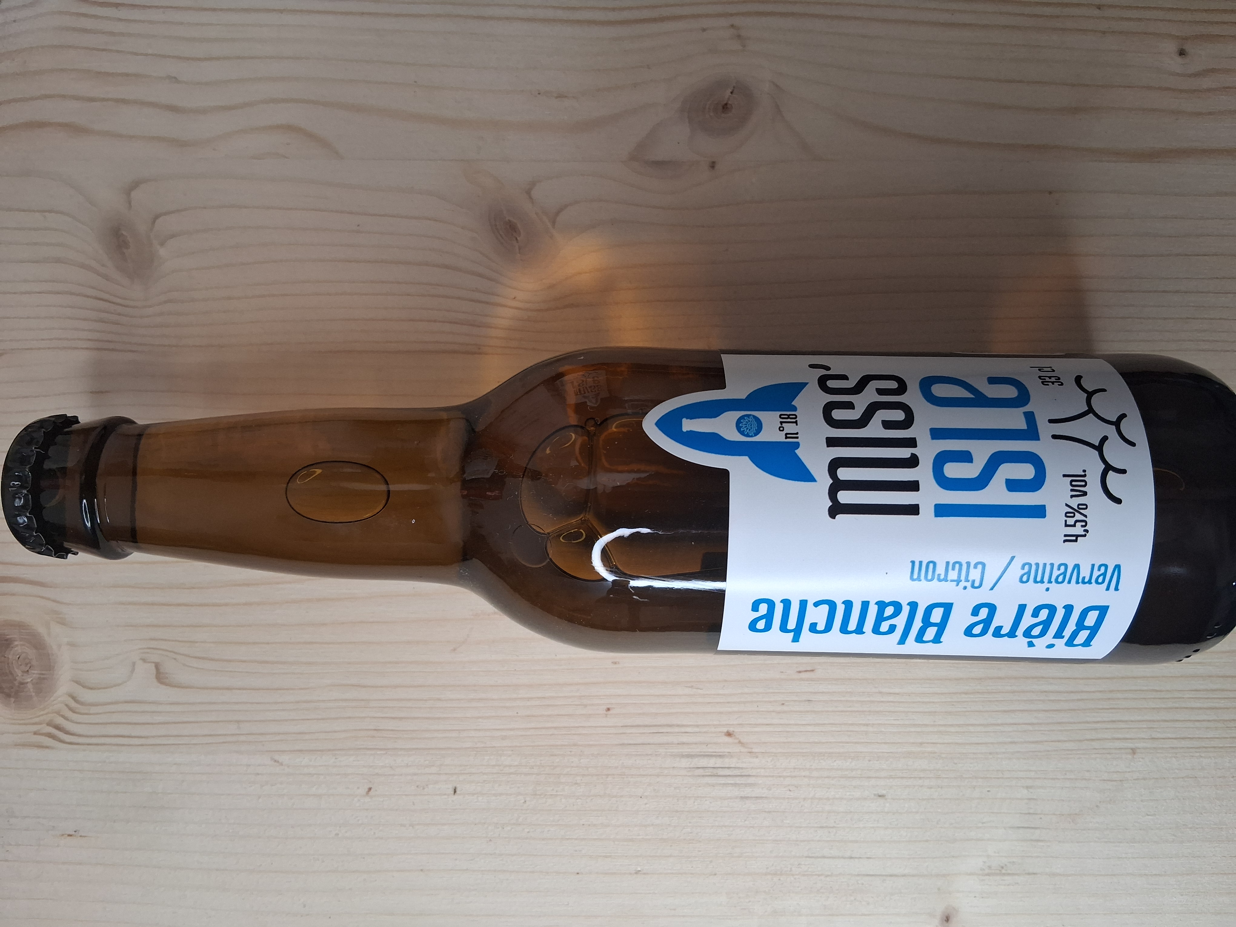 Bière Blanche Verveine Citron - Miss Isle