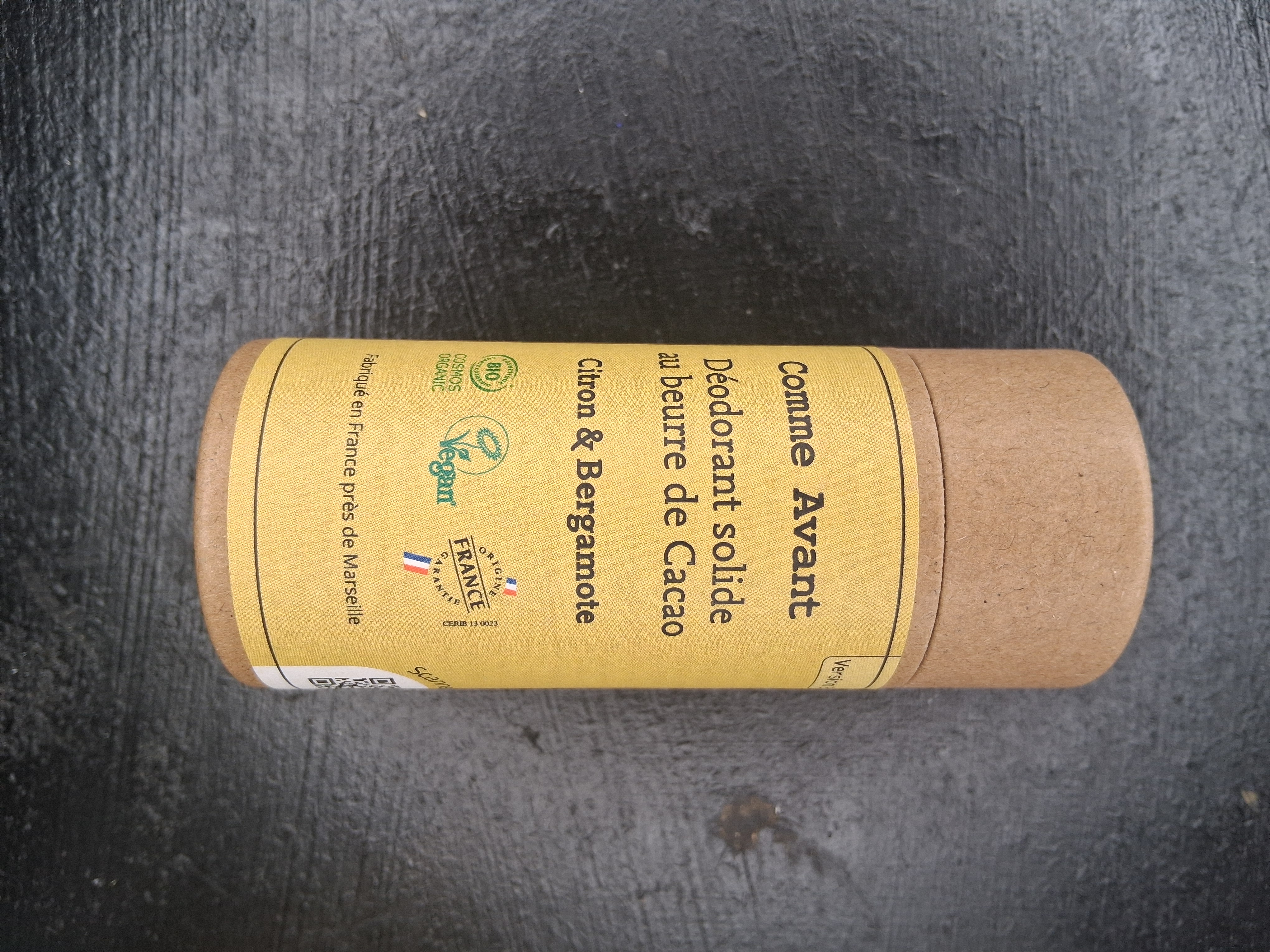 Deodorant Citron Bergamote - Comme Avant