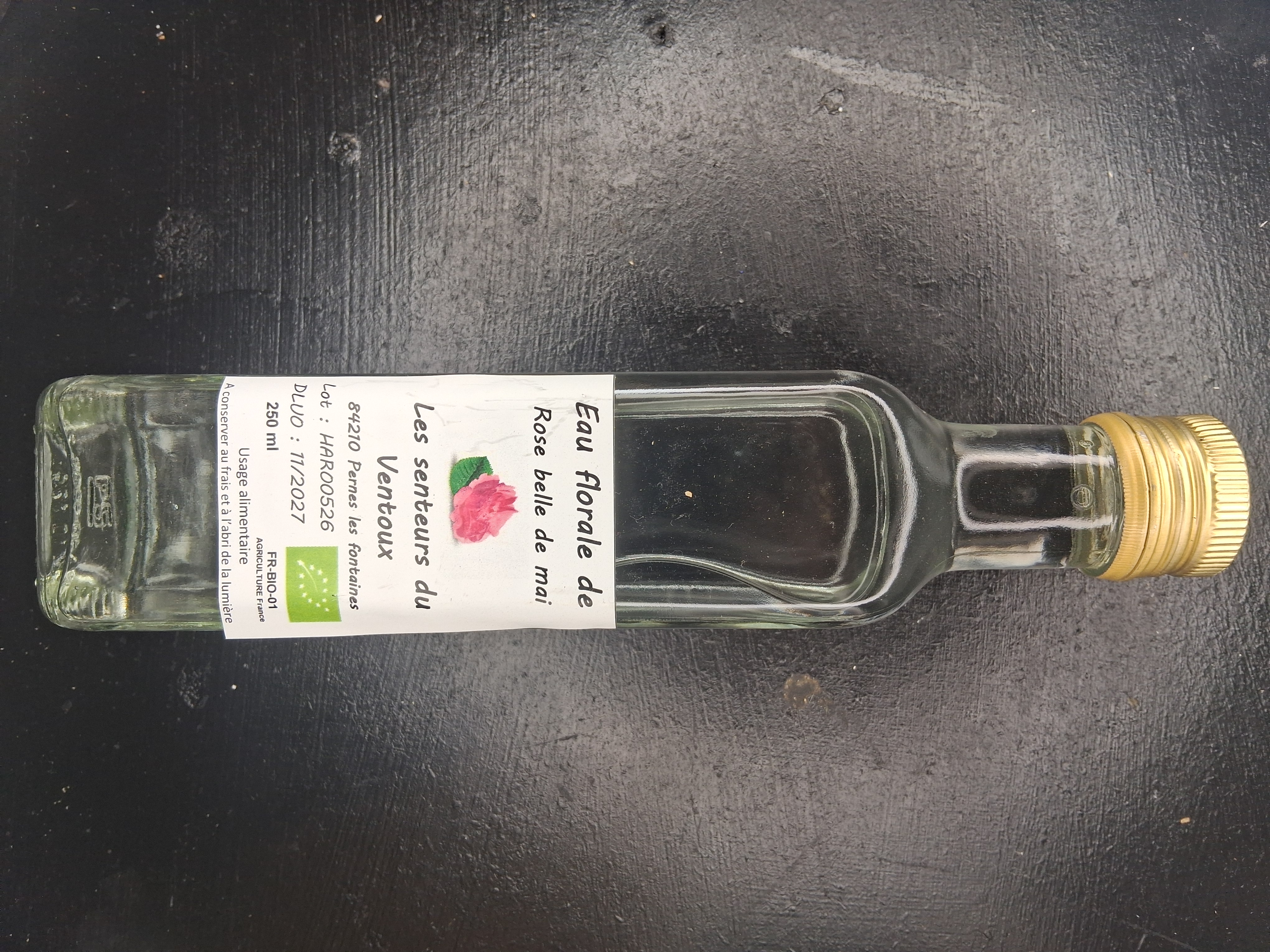 Eau Florale Rose Belle de Mai - Les Senteurs du Ventoux